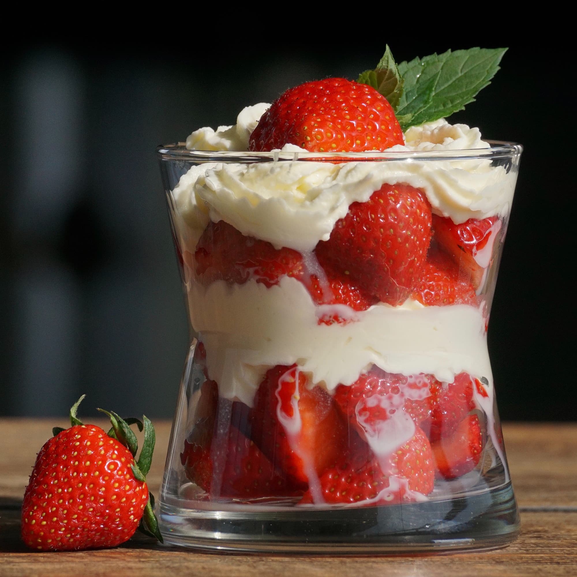 Erdbeer Eis